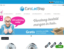 Tablet Screenshot of euroledshop.nl